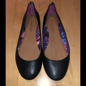 Madden Girl Black Ballet Flats
